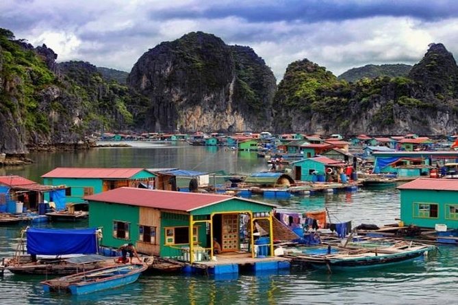 1 Day Boat Tour: HaLong Bay, Lan Ha Bay, Natural Beach and Full Moon Party - Passing the Floating Fishing Village: The Human Side of the Karsts