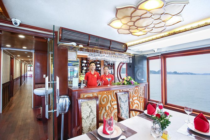 2-Day Oriental Sails Junk Cruise of Halong Bay - Cabins and comfort: deluxe cabins, but check the details
