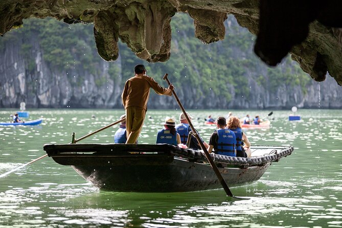 2D1N: Halong Bay 4-Star Cruise - Cave, Kayak, Swim, Meals - Cabins, Air-Conditioning, and the On-Deck Rhythm