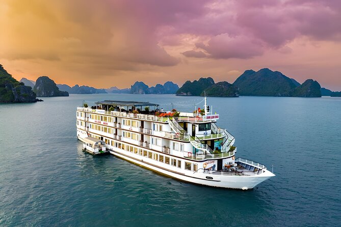 Amanda Cruise - Ha Long, Lan Ha Bay - All Inclusive 2D1N & 3D2N - Day 1 in Lan Ha Bay: Ti Top Island and Hang Luon Cave