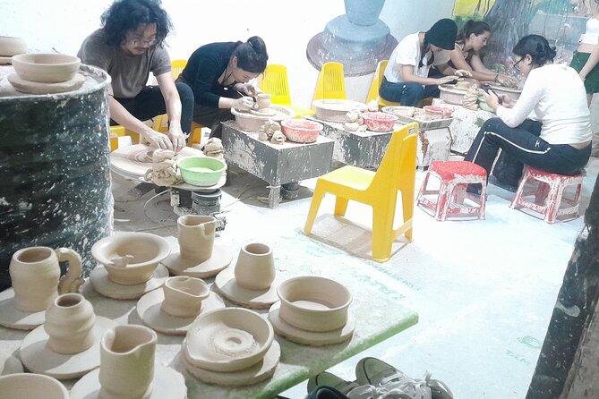 Bat trang Pottery Class in Hanoi Old Quarter/Handmade experience - What you actually do during the 3-hour wheel session