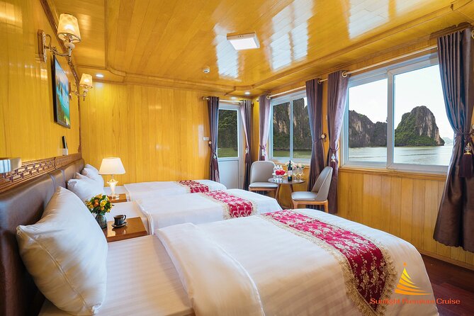 Best Lan Ha Bay Cat Ba Cruise 2 Days 1 Night Less touristy - Food and drinks: included meals are part of the bargain