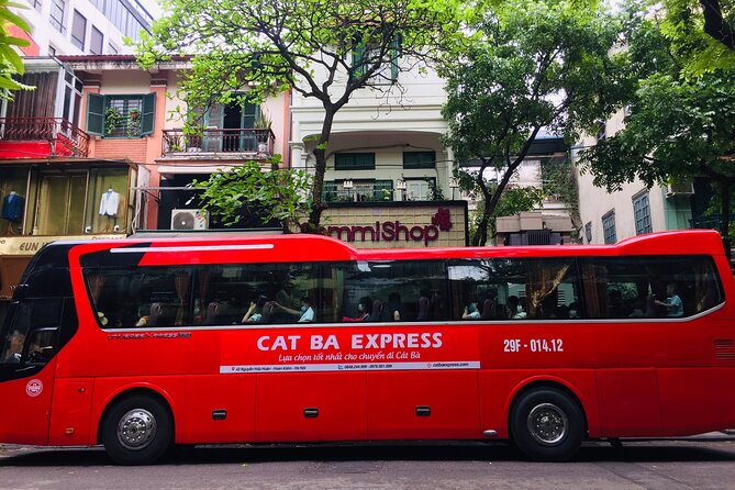 Bus Hanoi to Cat Ba Island with Cat Ba Express - From Hanoi Old Quarter to Cat Ba Town: the door-to-door setup