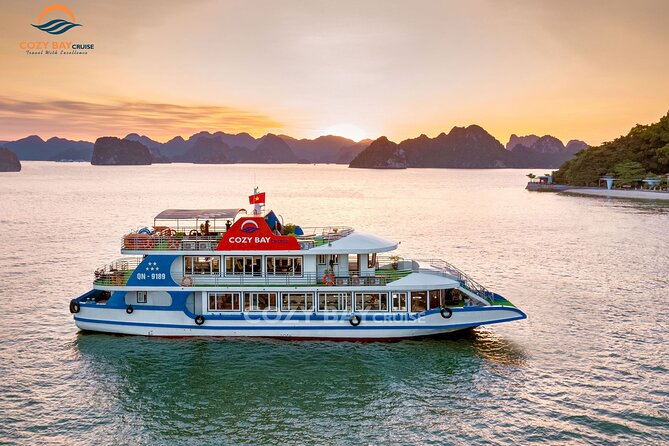 Cozy Bay Halong 5-Star Day Cruise, Buffet, Cave, Kayak, Swimming - Ha Long Bay Day Cruise From Hanoi: What You’re Actually Paying For
