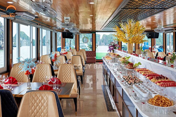 Cozy Bay Halong 5-Star Day Cruise, Buffet, Cave, Kayak, Swimming - Pearl Factory Stop: A Quick Stretch Break That Often Includes Zero Pressure