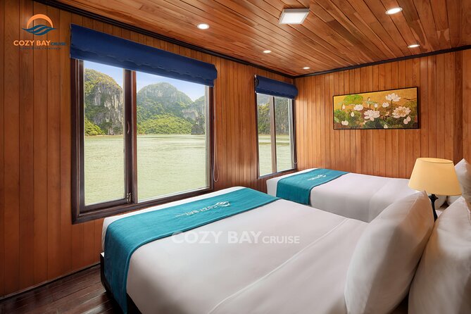 CozyBay Cruise-The Best Small Group 2D/1N inHalong-All inclusive - Day 2: sunrise, breakfast, pearl farm, and the ride back to Old Quarter