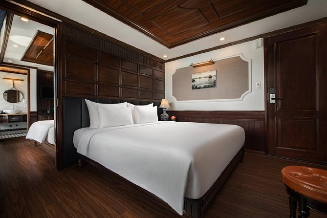 Doris Cruise 5 star cruise 2 days visiting Halong Bay Lan Ha Bay private balcony - Day 2 Starts With Tai Chi, Not Alarm Clocks