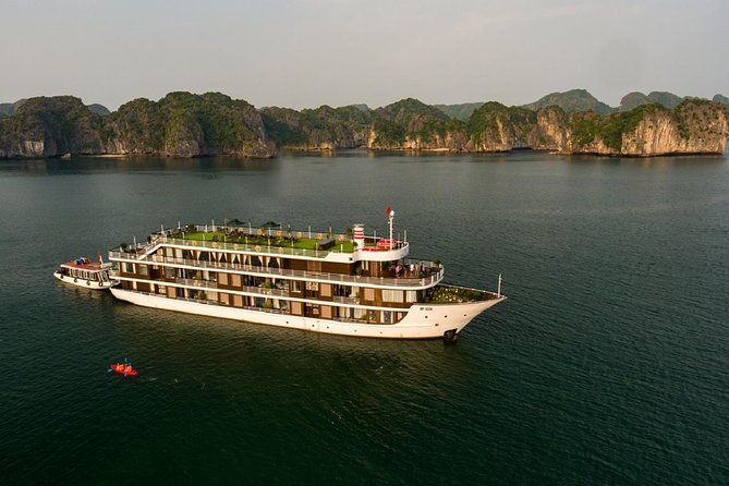 Doris Cruise 5 star cruise 3 days visiting Halong - Lan Ha Bay - Price and value: $425 for three days of transfers, meals, and hands-on activities