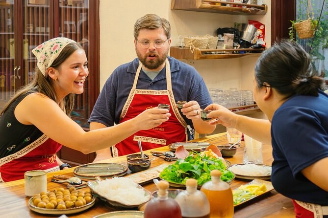 Experience Hanoi Cooking Class with Free Wine Tasting - Coffee tasting plus dessert choice: salted, egg, or coconut