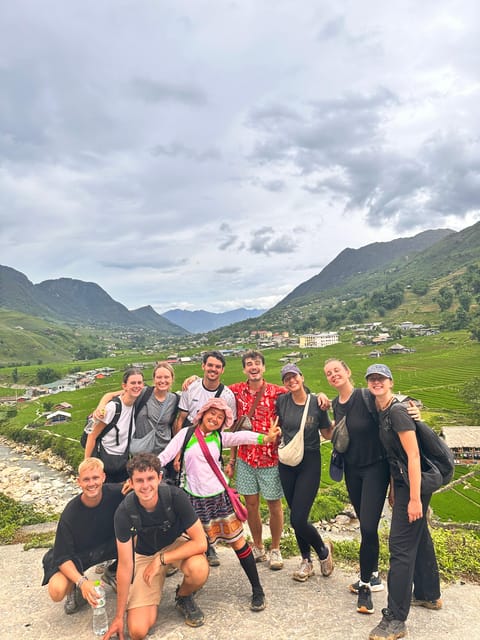 Explore Sapa by TrekkingAdventures, Mountain,Rice fields - Walking down toward Y Linh Ho’s rice terraces (and village life)