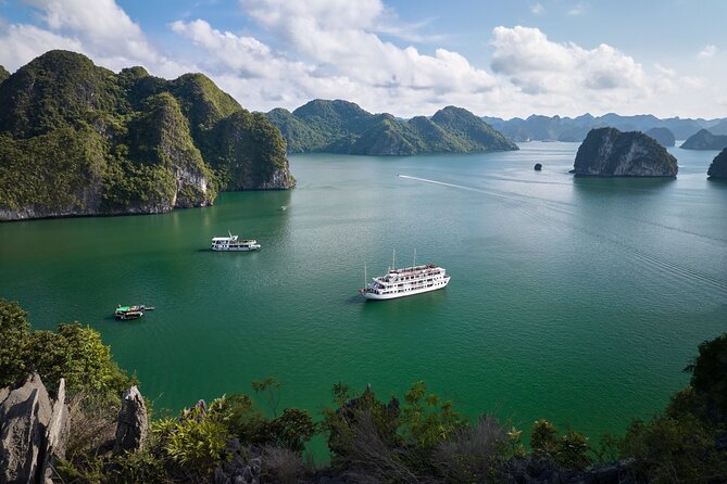 Featured: All-Inclusive OVERNIGHT Halong Cruises - many options - Crowd Management: Caves and Islands Are Popular for a Reason