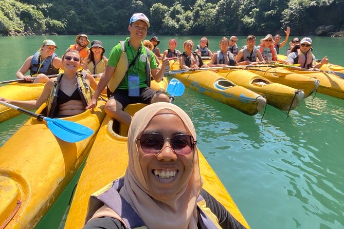 From Ha Noi/Cat Ba: Full-Day Cruise to Lan Ha bay - Ha Long Bay - Lunch on board: Fresh seafood, vegetarian choice, and where the day resets