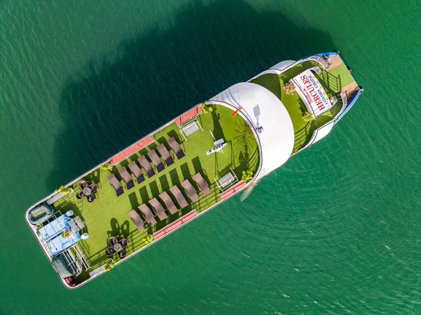 From Hanoi: Ha Long Bay 5-star Day Cruise with Buffet Lunch - Buffet Lunch on Board: Good Food With Bay Views