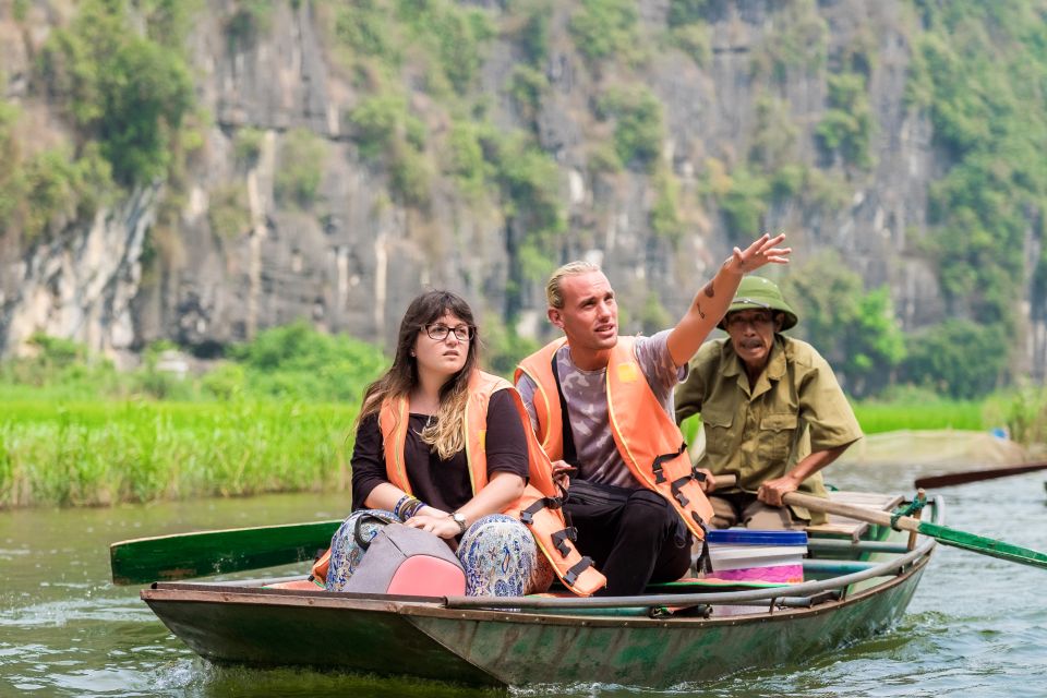 From Hanoi: Hoa Lu & Tam Coc with Buffet lunch & Cycling - Tam Coc by Bamboo/Sampan Boat: Caves, Karst Views, and the Real Highlight