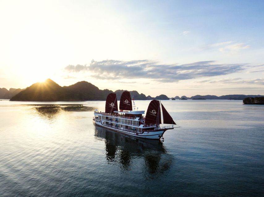Ha Long & Lan Ha Bays: 2-Day Cruise with Meals & Kayaking - Entering V’Spirit Cruises: Tuan Chau check-in and first impressions