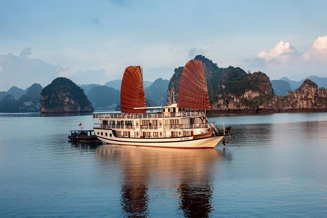 Halong Bay 2 Days 1 Night Cruise - Day 1: Pier check-in, lunch cruise, and Titop Island views