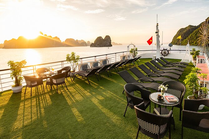Halong bay 5star Cruise Day Trip: Buffet lunch & Limousine bus - Arrive at Tuan Chau Marina: check-in, then the boat moment