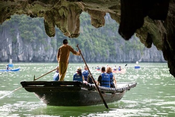 Halong Bay Day Tour 6Hour Deluxe Cruise Limousine Bus Small Group - From Hanoi in a Limousine Bus: Smooth Start to Halong Bay