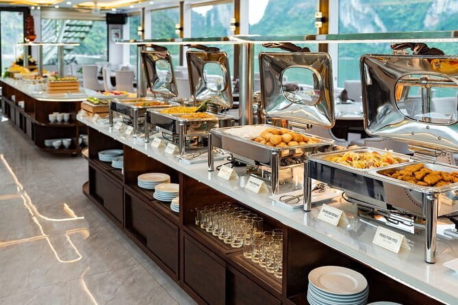 Halong Bay Day Tour Luxury Cruise With Jacuzzi and Buffet Lunch - On the Premium Boat With Jacuzzi: Comfort During the Cruising Hours