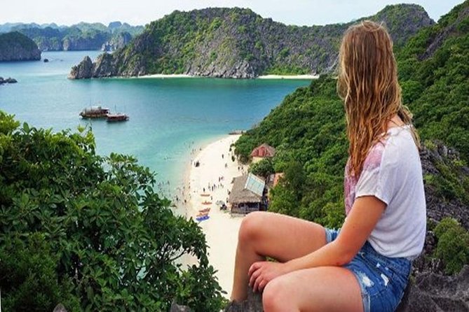 Halong Bay Day Tour: Visit Cave Island Kayaking Swimming Lunch - Hang Luon Water Cave: kayaking or bamboo boat in 45 minutes