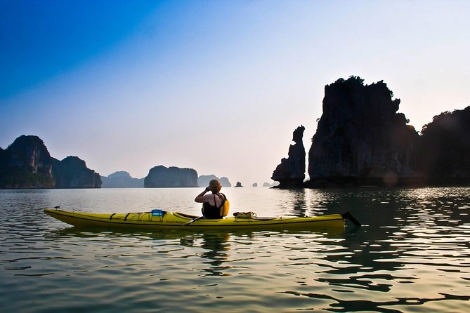 Halong Bay Full Day With Cave, Kayaking And Swimming - Highway Transfer - Ti Top Island: Swim or Hike for Views