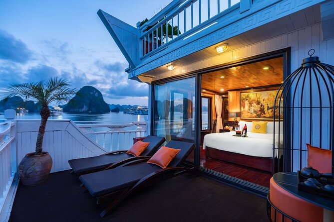 Halong Bay - Hera Luxury Day Cruise 7.5 Hours - Lan Ha Bay Frog Pond swim time (the best “actually fun” moment)