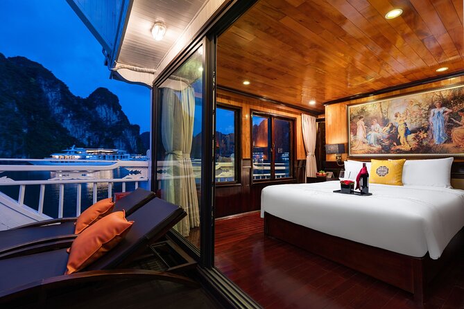 Halong Bay - Hera Luxury Day Cruise 7.5 Hours - Sunset party: a good way to end the day