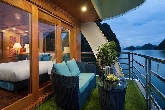 Halong Milalux 5 Star Cruise 2d1n,All inclusive,transfer - The Milalux boat: rustic charm with real cabin comfort