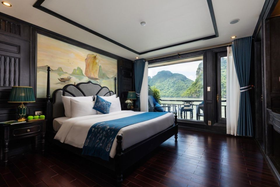 Hanoi: 3-Day Ninh Binh, Ha Long, & Lan Ha Bay 5-Star Cruise - Day 2 on Lan Ha Bay: kayaking, swimming, caves, and spring roll class