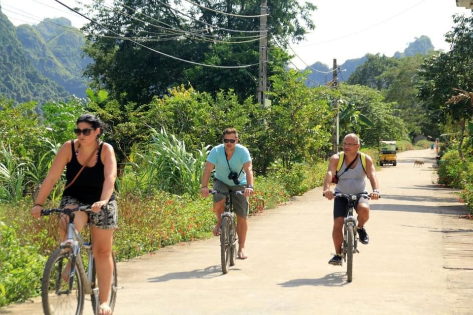 Hanoi: Cat Ba Island & Lan Ha Bay Day Trip Cruise with Lunch - Viet Hai village: electric car or bike, plus the fish-foot massage