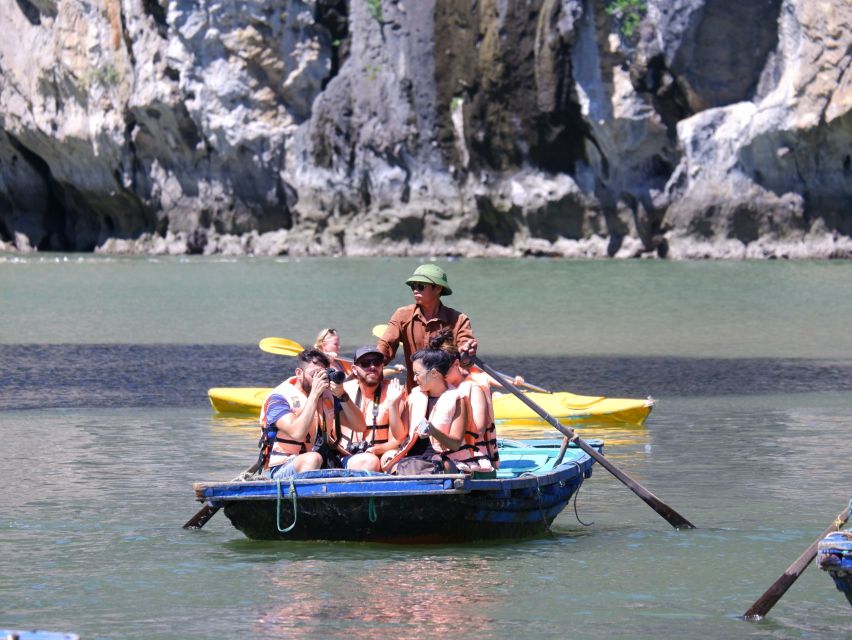 Hanoi: Islands & Caves Ha Long Cruise with Lunch & Kayaking - The sights you pass: floating village vibes and named formations