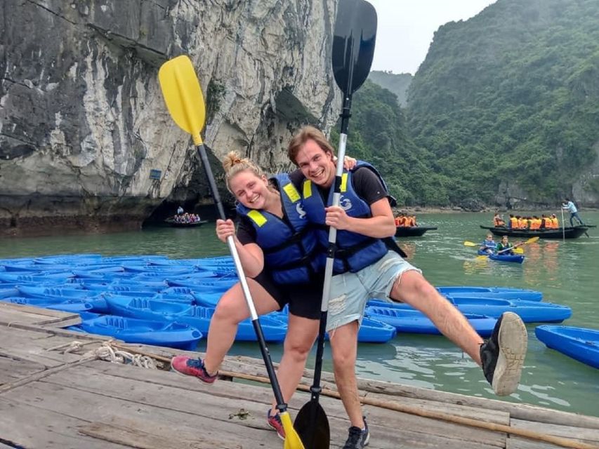 Hanoi: Islands & Caves Ha Long Cruise with Lunch & Kayaking - Seafood lunch onboard: included, filling, and not just an afterthought