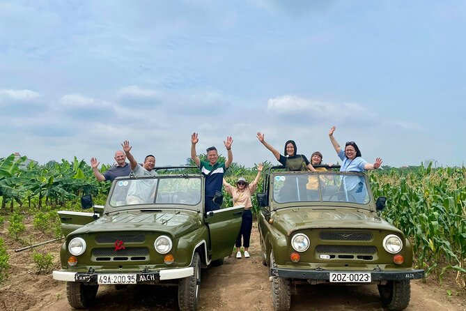Hanoi Jeep City Highlight, Backstreet, Train Street, Countryside - Backroads countryside driving: the views you don’t get on foot