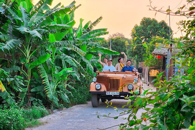 Hanoi Jeep Tour: Red River Countryside+ Backstreet+ Train-street - B-52 Victory Museum and central landmarks: history stops that don’t eat your whole day