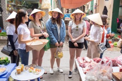 Hanoi Maya Kitchen: Traditional Cooking Class & Market Tour - Market stop: shopping like you mean it