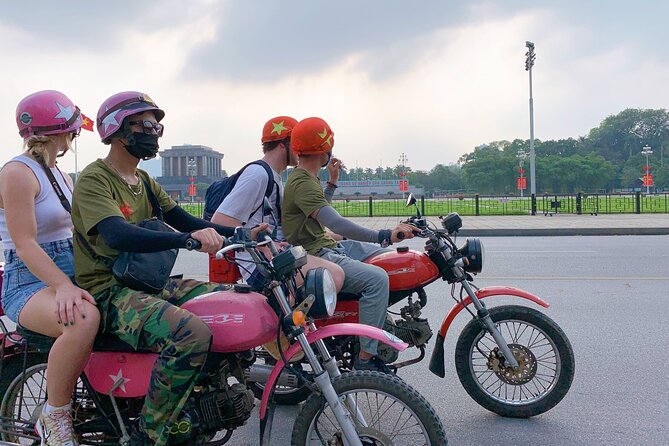 Hanoi Motorbike Tour: Hanoi HIGHTLIGHTS & HIDDEN GEMS - Long Biên Bridge: French-Era Iron, Hanoi Identity
