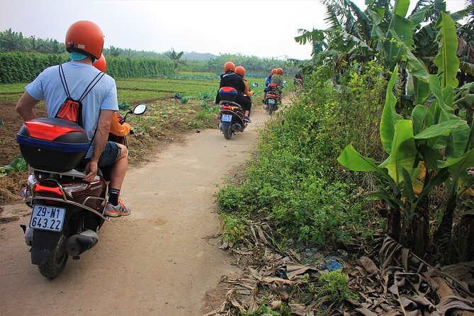 Hanoi Motorbike Tours Led By Women: Hanoi City Insight Motorbike Tours - Huu Tiep Lake and the Downed B-52: remembering through a specific place