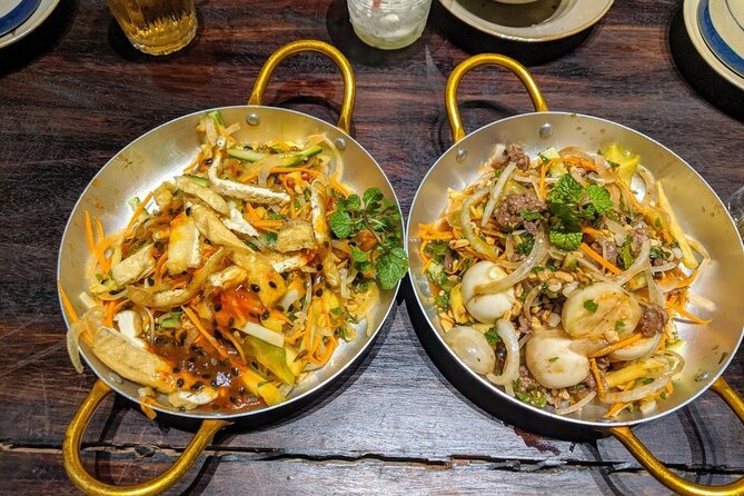 Hanoi Street Food Tour with local delicacies - What you’ll taste: noodles, grilled meats, rice snacks, and sweet stops