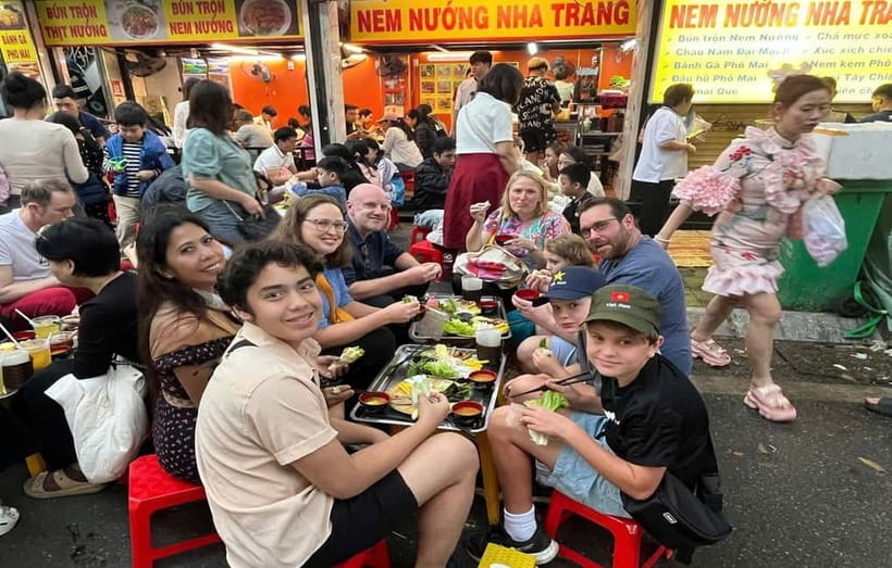 Hanoi: Street Food Tour with Train Street & Hidden Alleyways - Six tastings that map Hanoi flavors, dish by dish
