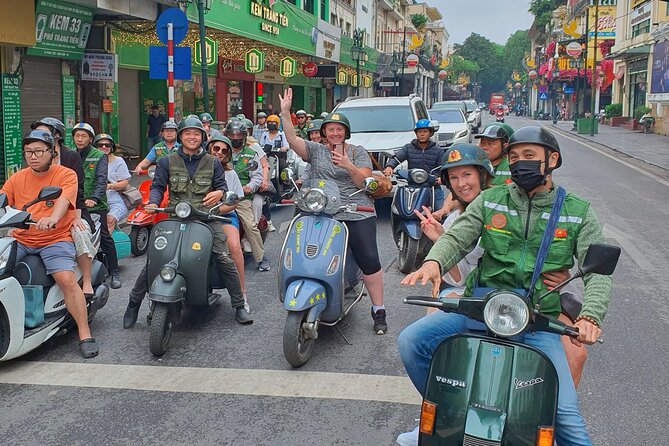 Hanoi Vespa Tours: Food + Culture + Fun on Army Vespa - Long Biên Bridge: Red River Views and Quick Photo Angles