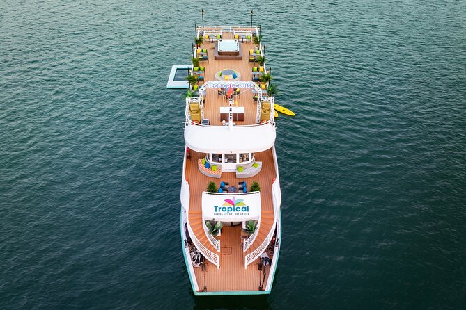 Lan Ha Bay & Cat Ba Island Day Tour - Nature Escape, Less Crowds - Tropical Cruise lunch on Lan Ha Bay: comfort before the nature sprint
