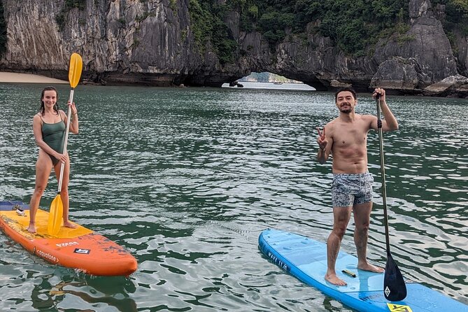 Lan Ha Bay day tour from Cat Ba, Hanoi - Serenity Boutique Cruise - Swimming, Snorkeling, and the Cliff Jump Moment