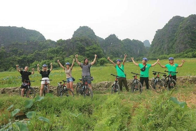 Luxury small Group Hoa Lu - Tam Coc - Mua Cave Max 6 - 8 pax/tour - Cycling through rural Ninh Binh: the part that feels most local