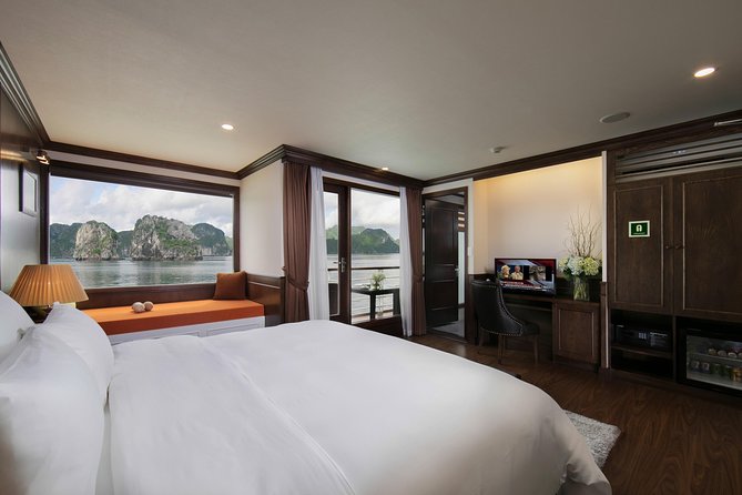 Mon Chéri Cruise 5 star: Unique 2 Days Tuan Chau - Halong bay - Lan Ha Bay - Day 2: Cat Ba Island Cave Time and a Relaxed Return