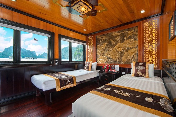 Renea Cruises - BEST Small Boat in Bai Tu Long & Halong Bay - Day 1 in Bai Tu Long: check-in, set-menu dinner energy, then Cap La Island