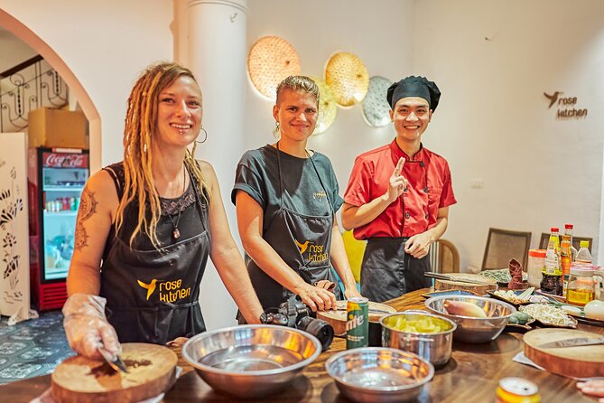 Rose Kitchen Hanoi: Market, Cooking & Culture Tour + Free PickUp - Key points worth knowing before you go