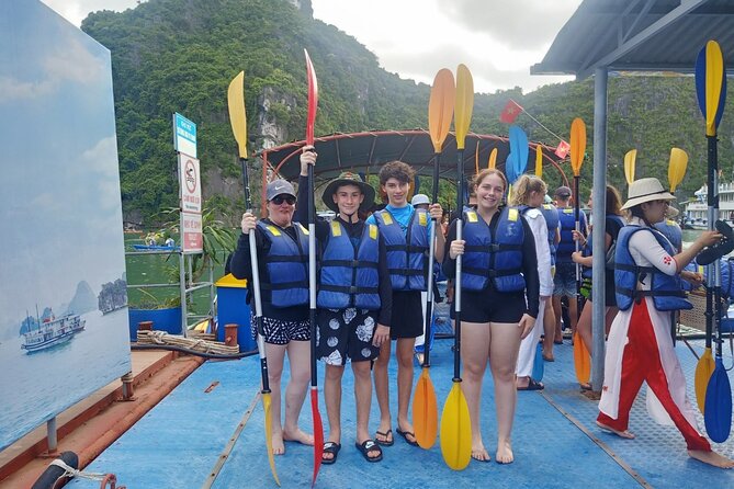 Sea Lion Luxury 5-Star Halong Day Cruise,Buffet Lunch,Shuttle Bus - Lunch Buffet and the Sunset Party: Where the Day’s Energy Comes From