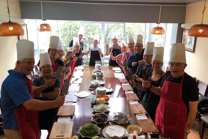 Vietnamese Food Cooking Class in Hanoi with Market Experience - The Cooking Block: Turning Ingredients into 3 Vietnamese Dishes